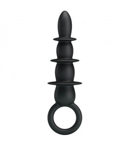 PRETTY LOVE - Fabulous Anal Butt Plug Massager (Black)